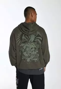 Толстовка Eye Ball Ed Hardy, зеленый