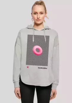 Толстовка F4NT4STIC "3D PINK RING", принт, серый