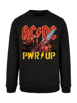 Толстовка F4NT4STIC ACDC Rock Musik Band PWRUP Stage Lights, черный