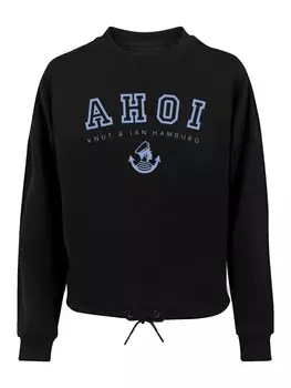 Толстовка F4Nt4Stic Ahoi Knut & Jan Hamburg, черный