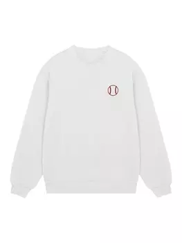 Толстовка F4NT4STIC Baseball, белый