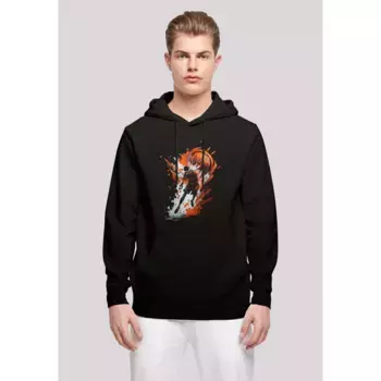 Толстовка F4NT4STIC "Basketball Splash Sport HOODIE", принт, черный