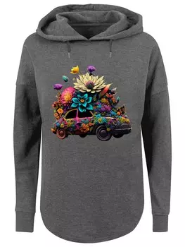 Толстовка F4Nt4Stic Blumen Auto, темно-серый