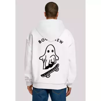 Толстовка F4NT4STIC "Boo Crew Halloween", принт, белый