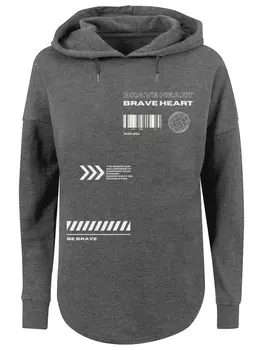 Толстовка F4Nt4Stic Brave Heart, темно-серый