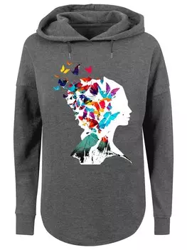 Толстовка F4Nt4Stic Butterflies, темно-серый