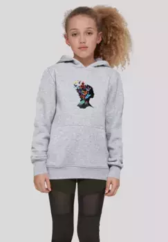 Толстовка F4NT4STIC "Butterfly Silhouette HOODIE UNISEX", принт, серый