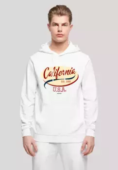 Толстовка F4NT4STIC "California HOODIE", принт, белый