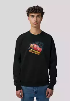Толстовка F4NT4STIC "Cars Lightning McQueen Disney", премиум качество, черный
