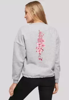 Толстовка F4NT4STIC "Cherry Blossom Japan", принт, серый