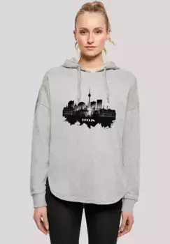 Толстовка F4NT4STIC "Cities Collection - Berlin skyline", принт, серый