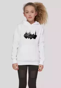 Толстовка F4NT4STIC "Cities Collection - Hamburg skyline", принт, белый