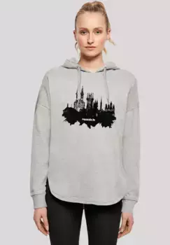 Толстовка F4NT4STIC "Cities Collection - Мюнхенский горизонт", принт, серый