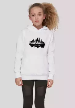 Толстовка F4NT4STIC "Cities Collection - New York skyline", принт, белый