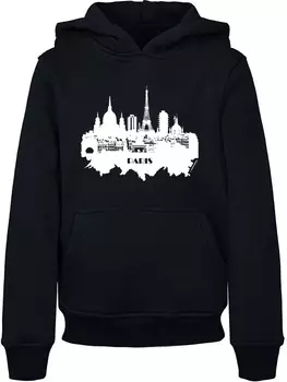 Толстовка F4NT4STIC Cities Collection - Paris skyline, черный