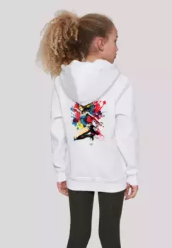 Толстовка F4NT4STIC "Dancer Colorful", принт, белый