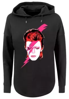 Толстовка F4NT4STIC "David Bowie Aladdin Sane Lightning Bolt", принт, черный