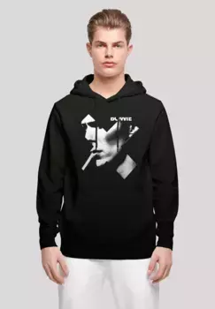 Толстовка F4NT4STIC "David Bowie Cross Smoke Cross", принт, черный