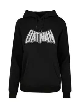Толстовка F4NT4STIC DC Comics Batman Retro Crackle, черный