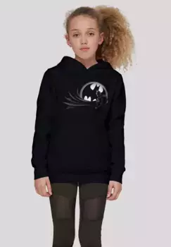 Толстовка F4NT4STIC "DC Comics Batman Spot Logo", унисекс для детей, товары премиум-класса, для мальчиков, для девочек, с принтом, черный