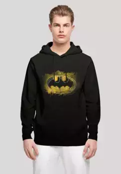 Толстовка F4NT4STIC "DC Comics Batman Spray Logo", принт, черный