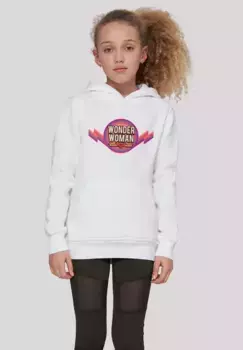 Толстовка F4NT4STIC "DC Comics Wonder Woman Rainbow Logo", принт, белый