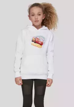 Толстовка F4NT4STIC "Disney Cars Lightning McQueen", унисекс для детей, товары премиум-класса, для мальчиков, для девочек, с принтом, белый