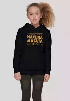 Толстовка F4NT4STIC "Disney King Lion King Hakuna Matata", принт, черный