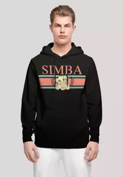 Толстовка F4NT4STIC "Disney King Lion King Simba Stripes", принт, черный