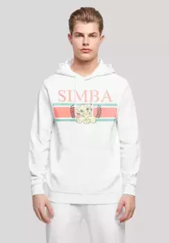 Толстовка F4NT4STIC "Disney King Lion King Simba Stripes", принт, белый