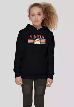 Толстовка F4NT4STIC "Disney King Lion King Simba Stripes", принт, черный