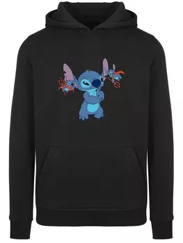 Толстовка F4NT4STIC Disney Lilo And Stitch Little Devils, черный