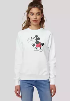 Толстовка F4NT4STIC "Disney Mickey Mouse Vintage Retro Cartoon", премиум-качество, белый