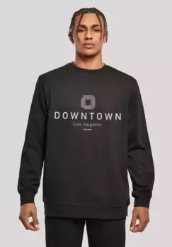 Толстовка F4NT4STIC "Downtown LA CREW", принт, черный