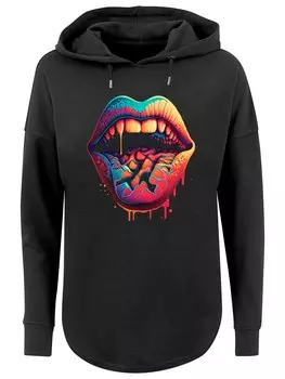 Толстовка F4Nt4Stic Drooling Lips, черный