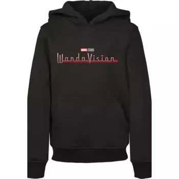 Толстовка F4NT4STIC «F4NT4STIC Детская толстовка с логотипом Marvel WandaVision и базовой детской толстовкой», черный