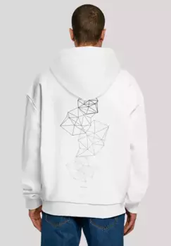 Толстовка F4NT4STIC "Geometrics Abstract", принт, белый