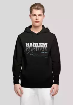 Толстовка F4NT4STIC "Harlem HOODIE", принт, черный