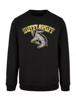 Толстовка F4NT4STIC Harry Potter Hufflepuff Sport Emblem, черный