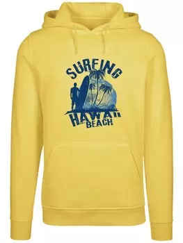 Толстовка F4NT4STIC Hawaii Surf Beach Summer, желтый