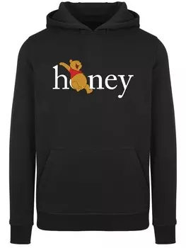 Толстовка F4NT4STIC Hoodie Disney Winnie Puuh Der Br Honig, черный