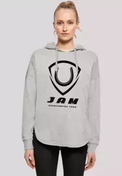 Толстовка F4NT4STIC "JAM Showjumping", принт, серый