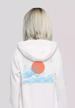 Толстовка F4NT4STIC "Kanagawa Wave Japan", толстовка, теплая, удобная, белый