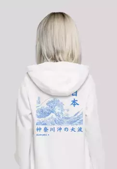 Толстовка F4NT4STIC "Kanagawa Wave Japan", толстовка, теплая, удобная, белый