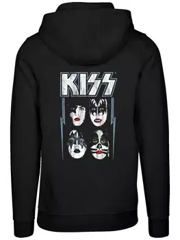 Толстовка F4NT4STIC Kiss Rock Music Band Made For LovinYou, черный