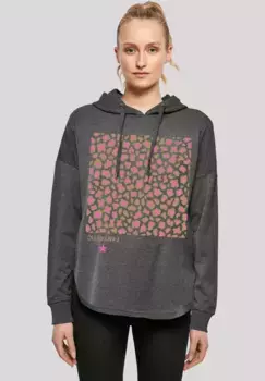 Толстовка F4NT4STIC "Leo Pink", принт, цвет Charcoal