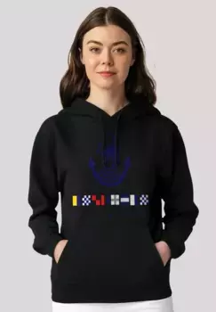 Толстовка F4NT4STIC "Logo Knut & Jan Hamburg", премиум качество, черный