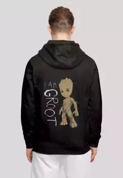 Толстовка F4NT4STIC "Marvel I am Groot Guardians of the Galaxy", принт, черный