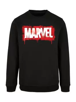 Толстовка F4NT4STIC Marvel Spray Logo, черный