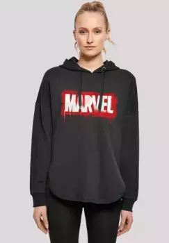 Толстовка F4NT4STIC "Marvel Spray Logo", принт, черный